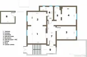 Strada Icoanei - Eminescu, apartament de 3 camere, etaj 1