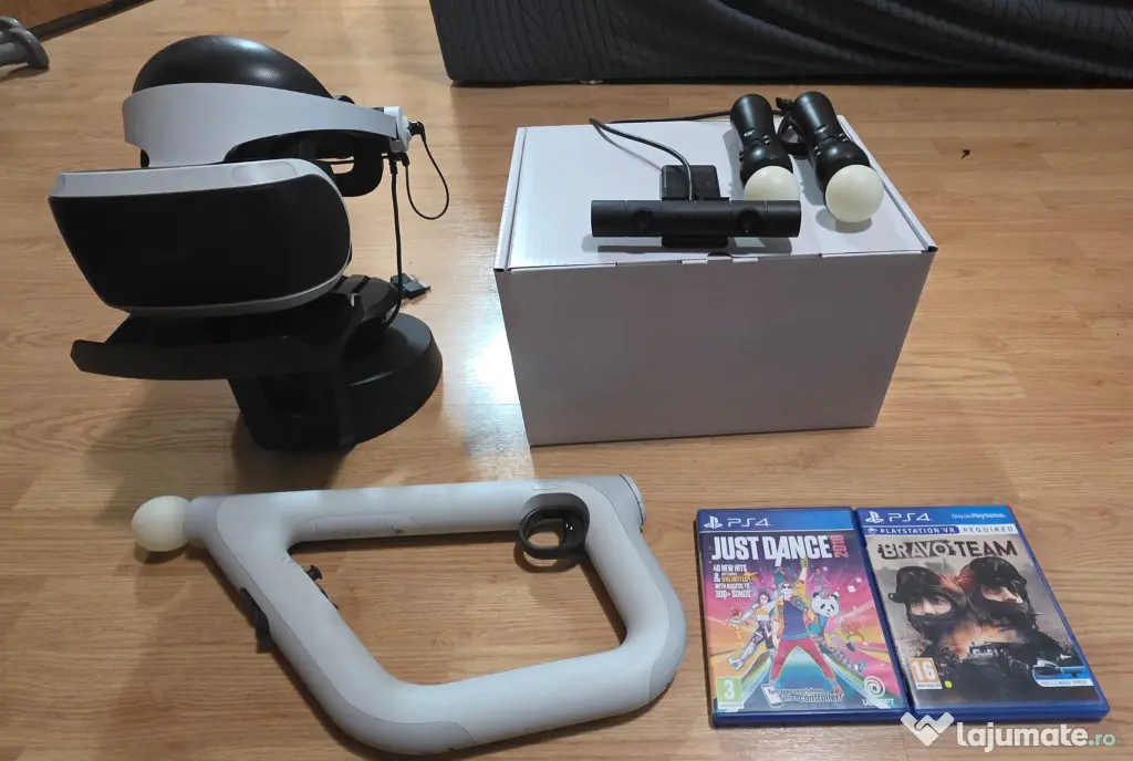 Playstation vr 1 cu accesorii si jocuri