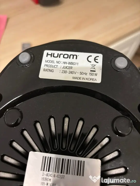 Storcator cu melc Hurom