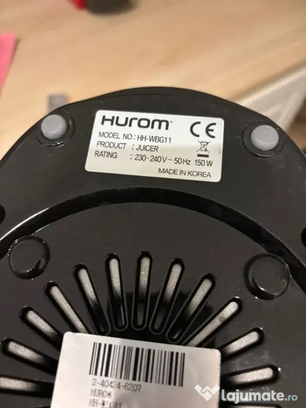 Storcator cu melc Hurom