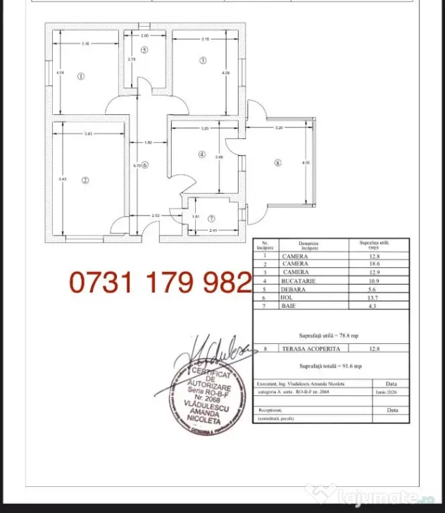 Casa individuala in Rosu Chiajna formata din 2 apartamente - Chiajna (Bucuresti-Ilfov)