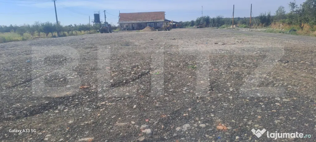 Hală industrială 370 mp + teren 10.000 mp | DN72, Suta Sea - Targoviste (Dambovita)