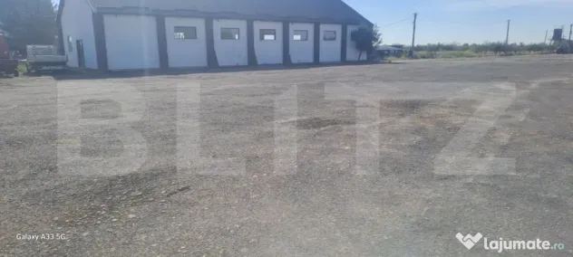 Hală industrială 370 mp + teren 10.000 mp | DN72, Suta Sea - Targoviste (Dambovita)