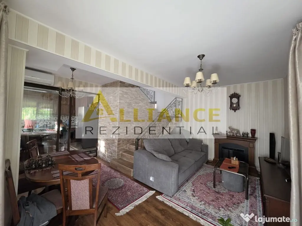 5 CAMERE 3 bai - P+1+MANSARDA - PARCARE - MOBILAT UTILAT - 167.900eur - Popesti Leordeni (Bucuresti-Ilfov)