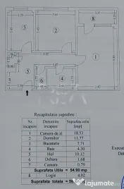 2 camere Tineretului decomandat, an 1979, metrou, 59 mp, ren 