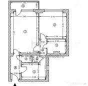 2 camere, 5/10, 54mp, anvelopat-Lujerului 
