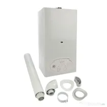 Vand centrala termica Ariston BS 24 FF, cu kit de evacuare si 2 robineti de apa