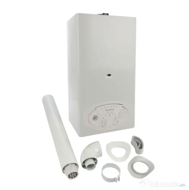 Vand centrala termica Ariston BS 24 FF, cu kit de evacuare si 2 robineti de apa