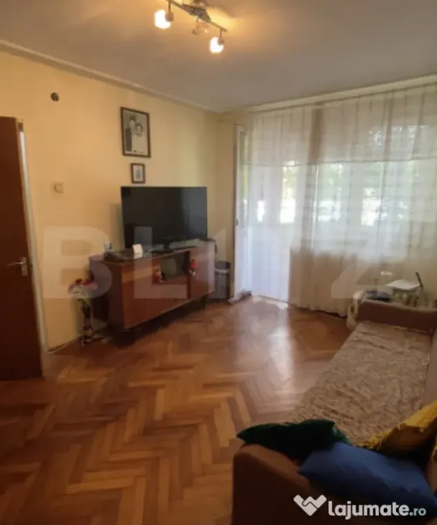 Apartament 2 camere, 48 mp, parter, cu centrală proprie și - Pitesti (Arges)