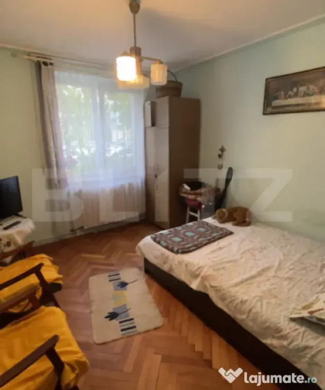 Apartament 2 camere, 48 mp, parter, cu centrală proprie și - Pitesti (Arges)