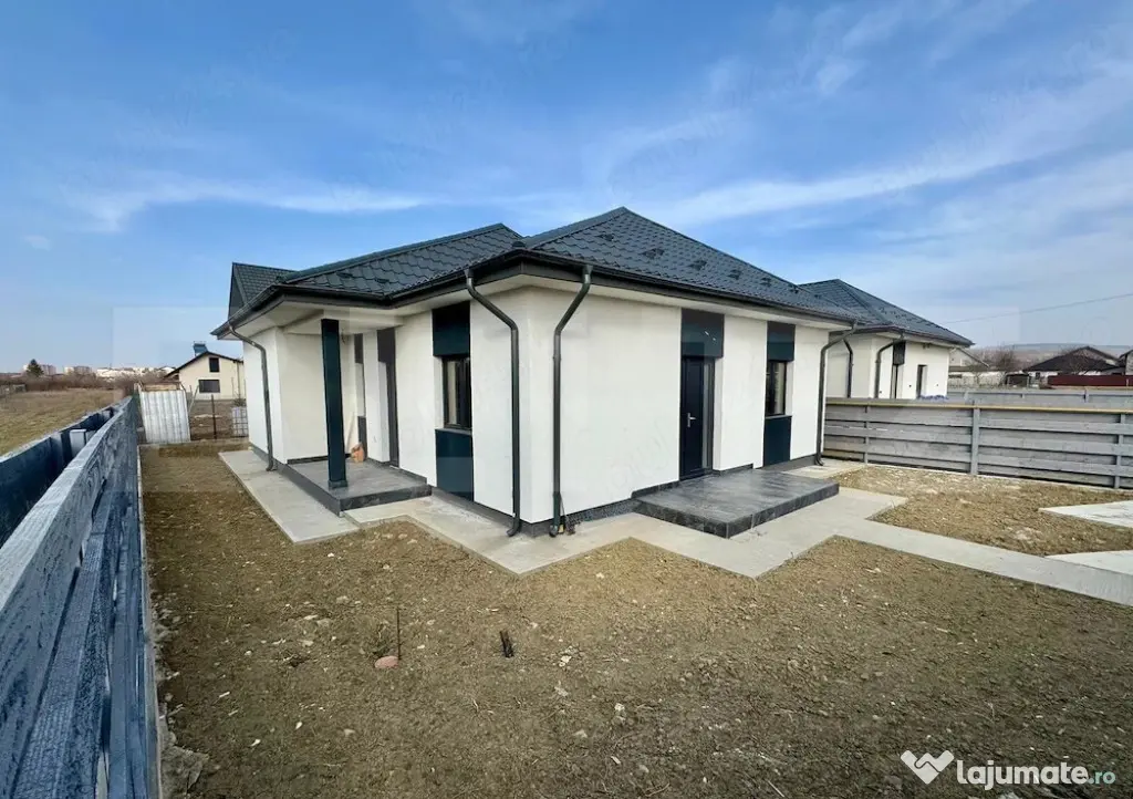 Casa individuala 102 mp, 313 mp teren - Lunca Cetatuii (Iasi)