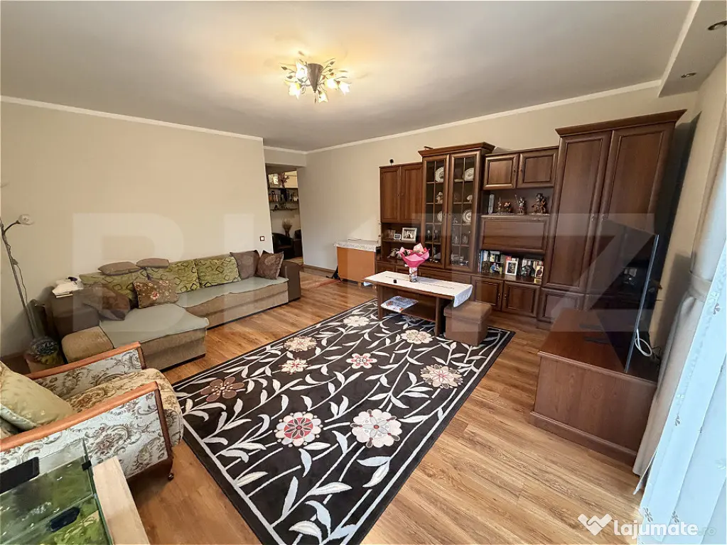 Apartament 3 camere 88 mp, Parcare subterana inclusa, Curte - Floresti (Cluj)