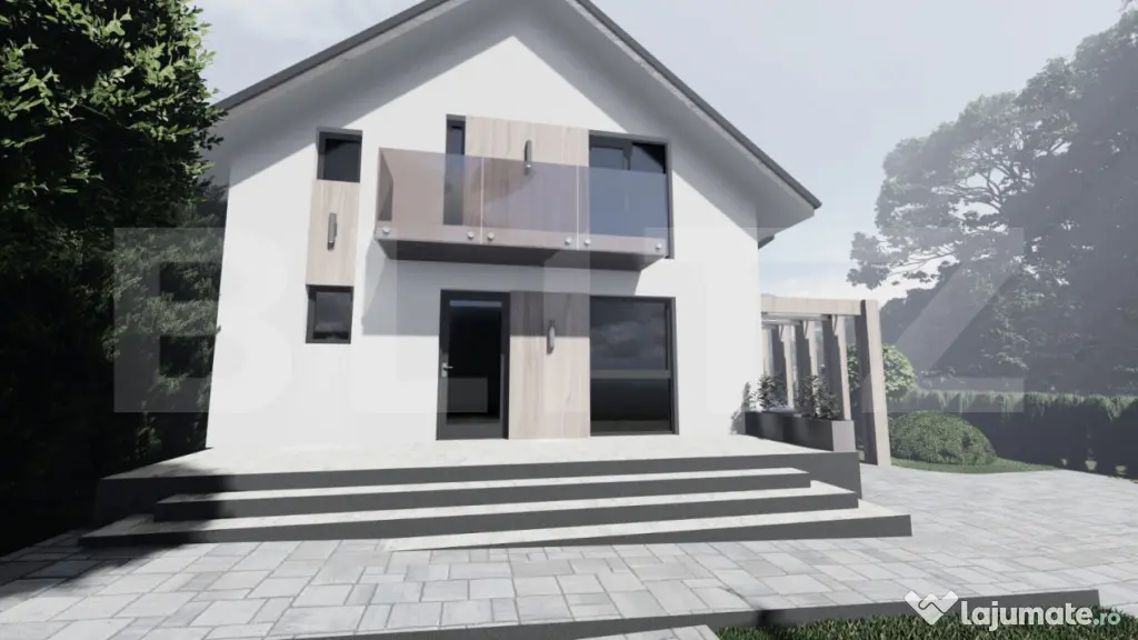Casă premium în Budiul Mic | Finisaje de lux, garaj modern - Budiu Mic (Mures)