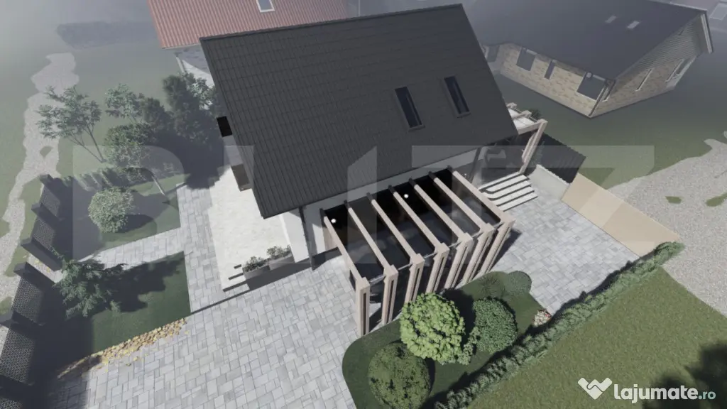Casă premium în Budiul Mic | Finisaje de lux, garaj modern - Budiu Mic (Mures)