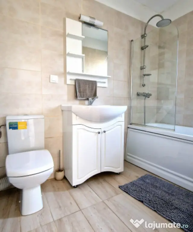 Apartament 2 camere, 50mp, 2 balcoane, parcare, zona Tineret - Floresti (Cluj)