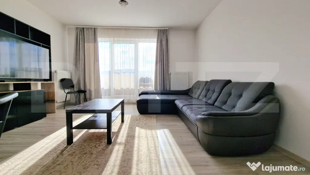 Apartament 2 camere, 50mp, 2 balcoane, parcare, zona Tineret - Floresti (Cluj)