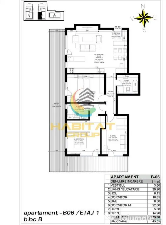 4 camere - Rezidential Finalizat - Baneasa Zoo - Bucuresti (Bucuresti-Ilfov)
