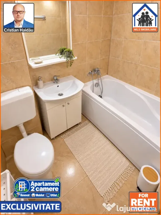 Apartament 2 camere | Renovat | Mobilat | Utilat | Titan - S3