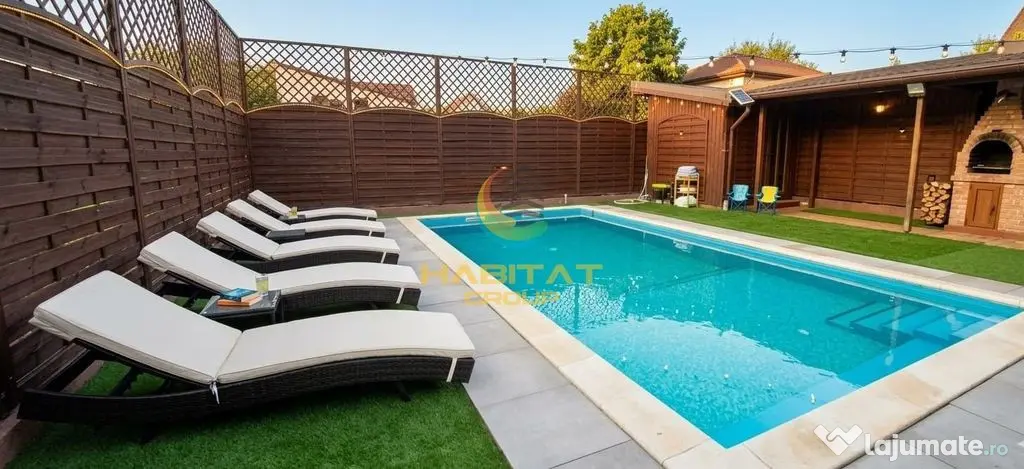 Vila premium cu piscina- teren 500mp- Sos. Oltenitei - Popesti Leordeni (Bucuresti-Ilfov)
