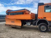 Mercedes-Benz Actros 4x4 basculabil, echipat pentru deszapezire 