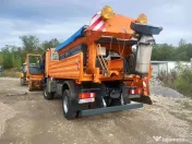 Mercedes-Benz Actros 4x4 basculabil, echipat pentru deszapezire 