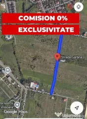 COMISION 0% Teren intravilan de 9250 mp - Toate utilitatile, 