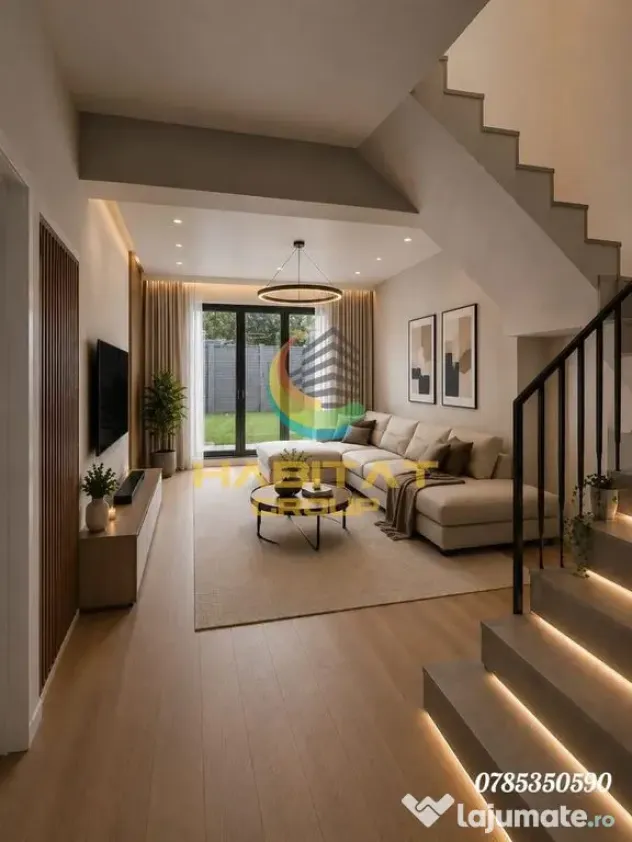 Casa individuala 5 camere- Popesti Leordeni - Popesti Leordeni (Bucuresti-Ilfov)