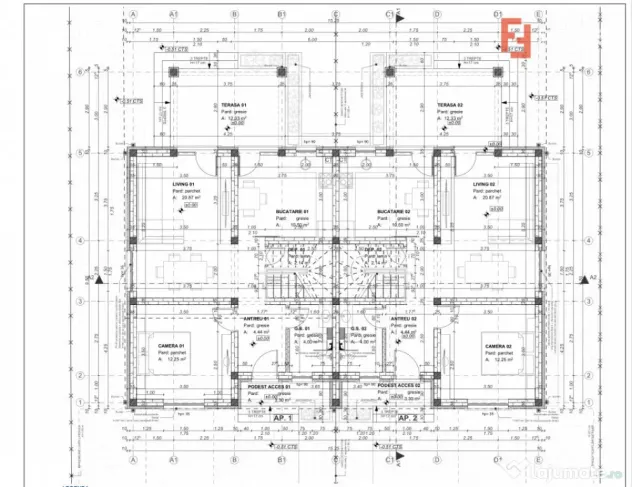 Duplex modern cu toate utilitatile - la intrare in Mosnita N - Mosnita Noua (Timis)