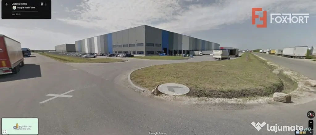 Teren de vanzare zona VGP Park, 23.020 mp, front stradal 58 - Ghiroda (Timis)