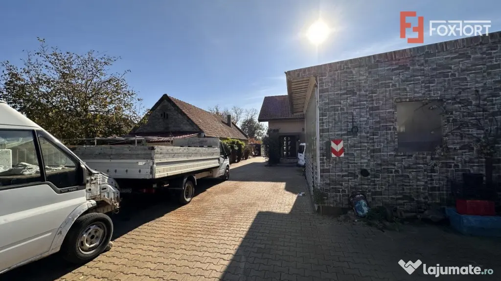 Casa individuala, 160 mp cu atelier auto 110 mp, in Utvin - Utvin (Timis)