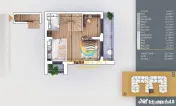Pallady 4 camere tip duplex 143 mp la 8 minute metrou Teclu 