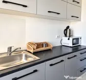 Apartament cu 3 camere - str. Domneasca, ultracentral, bloc nou - 700 euro 