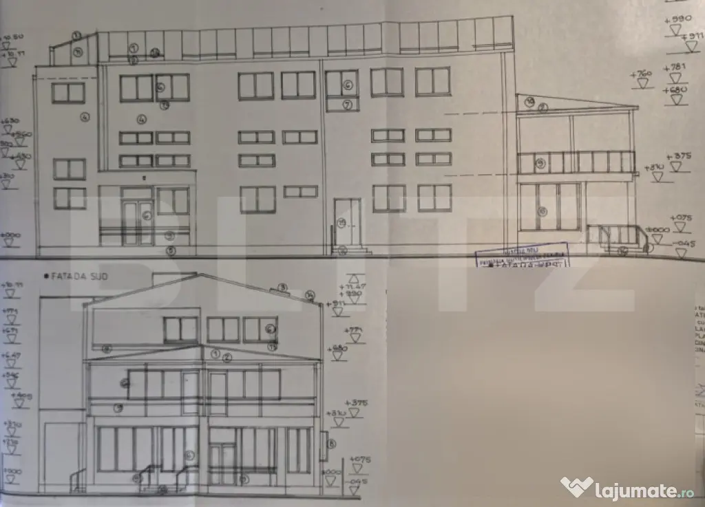 Cladire P+2E, 900 mp utili, Potential pentru bussines medica - Craiova (Dolj)
