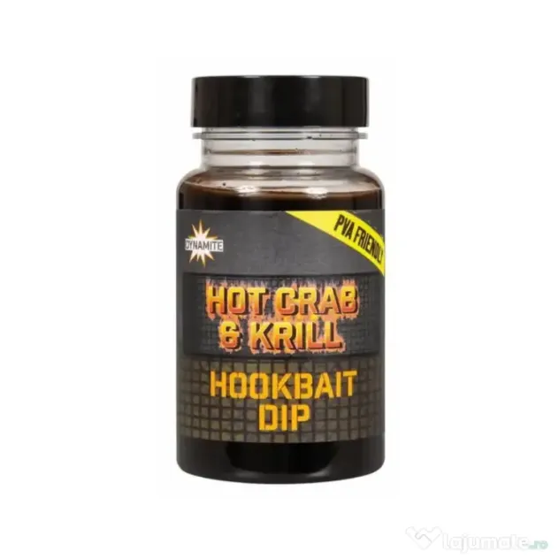 Dip Dynamite Baits Hot Crab & Krill Concentrate, 100ml
