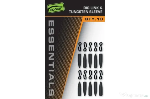 Set agrafa rapida si manson FOX Edges Rig Link and Tungsten Sleeve