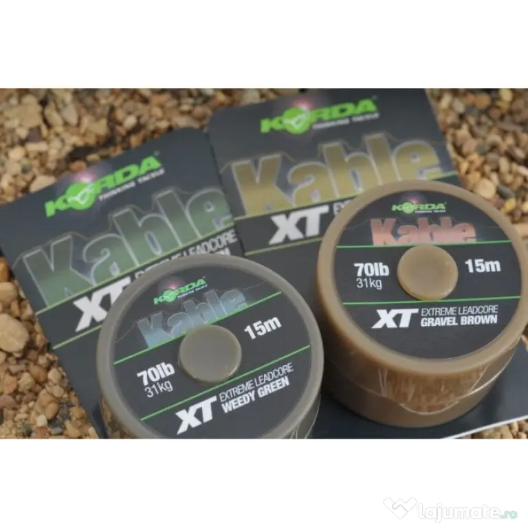 Leadcore Korda Xt 70lb, Rola 15m