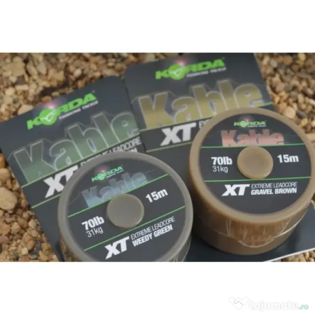 Leadcore Korda Xt 70lb, Rola 15m