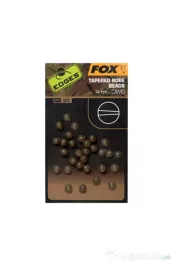 Fox Edges Camo Tapered Bore Beads 4mm X30 