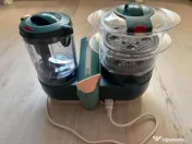 Robot multifunctional pentru gatit 6 in 1 Babymoov Nutribaby+, Opal Green