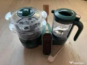 Robot multifunctional pentru gatit 6 in 1 Babymoov Nutribaby+, Opal Green