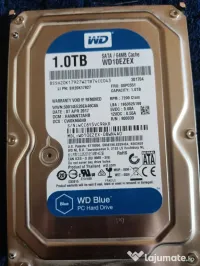 HDD WD Blue 1TB Sata 3 7200 rpm 64 MB cache 