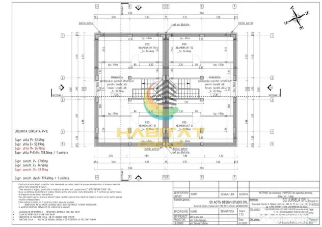 Casa duplex in zona centrala Popesti Leordeni - Popesti Leordeni (Bucuresti-Ilfov)