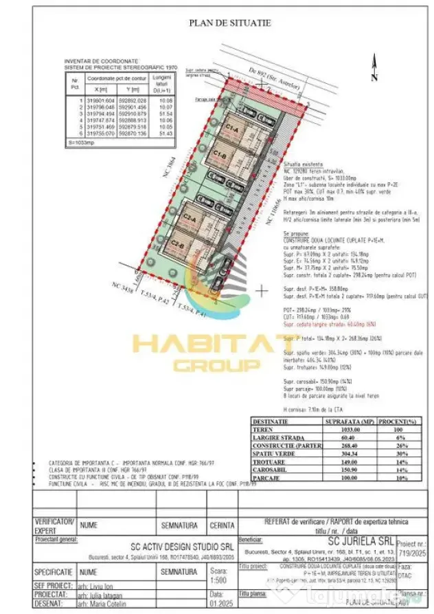 Casa duplex in zona centrala Popesti Leordeni - Popesti Leordeni (Bucuresti-Ilfov)