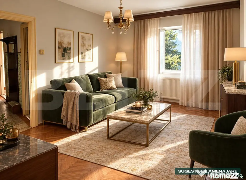 Apartament cu 2 camere, 44 mp, zona Primaverii - Iasi (Iasi)