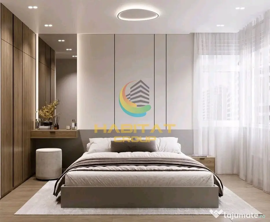 Pallady 2 camere 58 mp + terasa 180 mp 12 min. metrou Teclu - Bucuresti (Bucuresti-Ilfov)