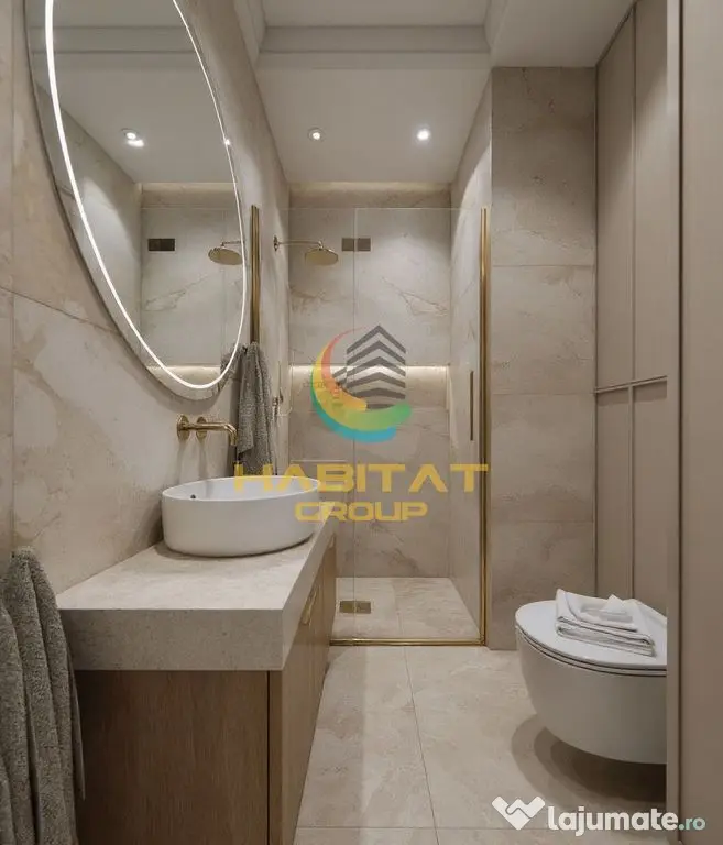 Pallady 2 camere 58 mp + terasa 180 mp 12 min. metrou Teclu - Bucuresti (Bucuresti-Ilfov)