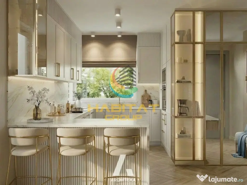 Pallady 2 camere 58 mp + terasa 180 mp 12 min. metrou Teclu - Bucuresti (Bucuresti-Ilfov)