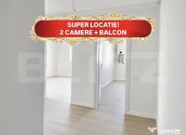 Apartament cu 2 camere, Etaj 1, Balcon, 1 loc parcare, TVA I