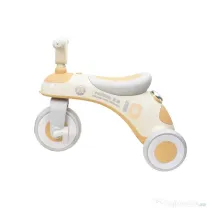 Tricicleta din plastic, cu pedale pentru copii, cu muzica si lumina, galben Z-TOOLS / ZTS9280
