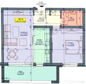Apartament 2 camere, 53 mp, zona Giroc, pret cu TVA Inclus